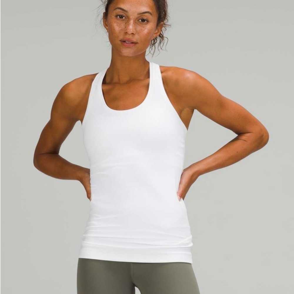 Lululemon Cool Racerback Tank Top *Nulu White